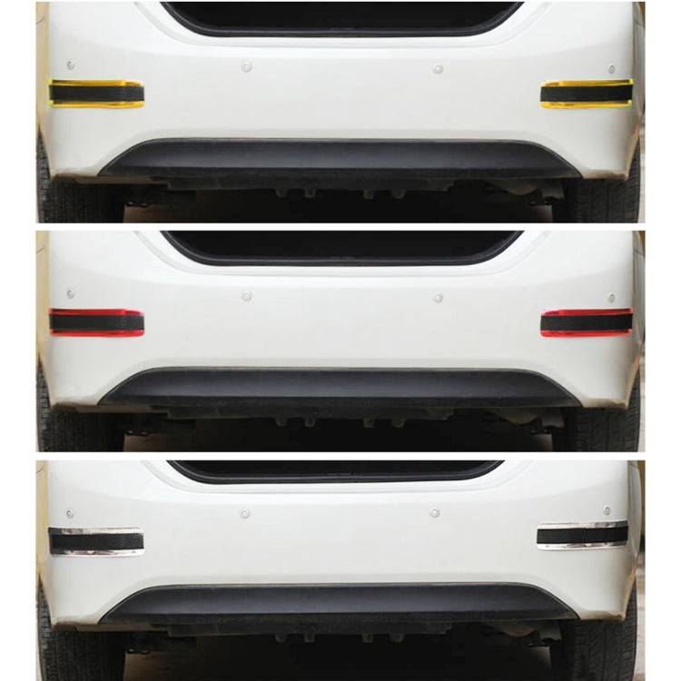 Universal Electroplate Carbon Fibre Car Door Threshold Decoration Strip Decorative Sticker, Size : 3CM x 2M(Gold) - Decorative Strip by buy2fix | Online Shopping UK | buy2fix