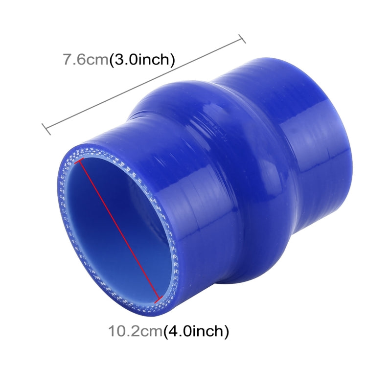 Car Straight Turbo Intake Silicone Hump Hose Connector Silicone Intake Connection Tube Special Turbocharger Silicone Tube Rubber Coupler Silicone Tube, Inner Diameter: 102mm - Air Intake System by buy2fix | Online Shopping UK | buy2fix