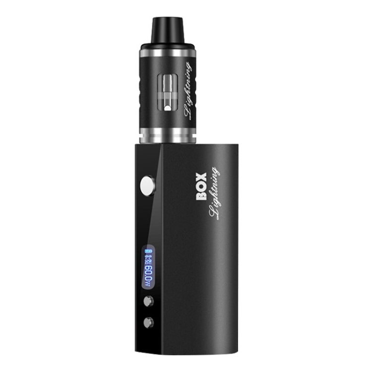 LEXINTONG BOX 80W 2600mAh Battery Electronic Cigarette Starter Kit Vape Pen Box Mod Vaporizer(Black) - Other E Cigarette Kits by buy2fix | Online Shopping UK | buy2fix