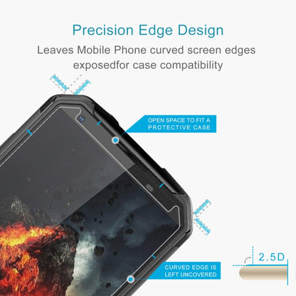 For Blackview BV9500 50 PCS 0.26mm 9H 2.5D Tempered Glass Film - Others by buy2fix | Online Shopping UK | buy2fix