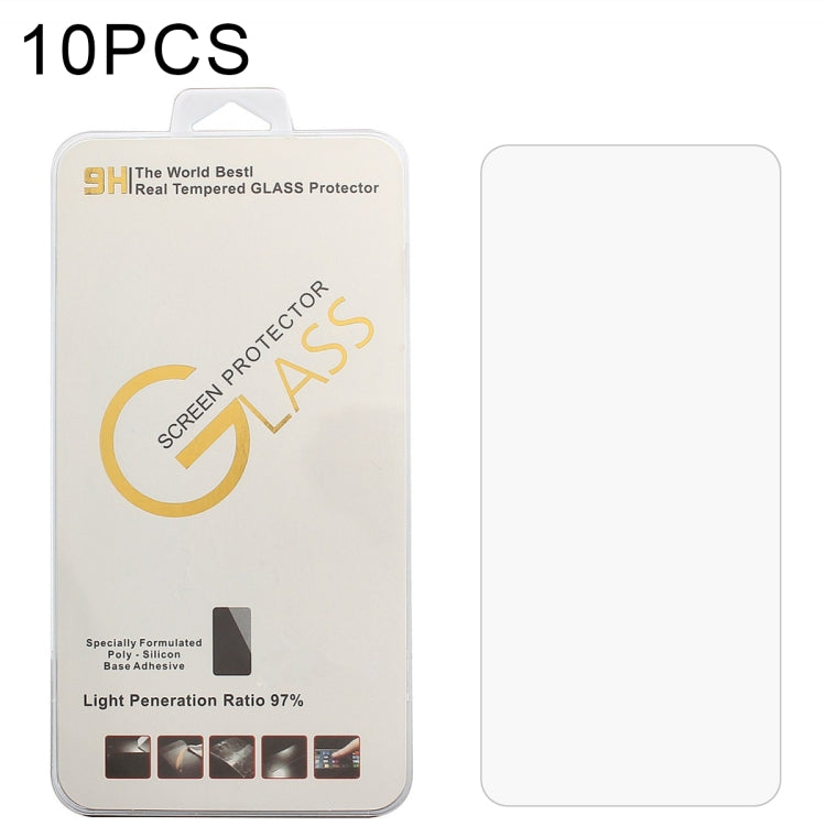 For Doogee N30 10 PCS 0.26mm 9H 2.5D Tempered Glass Film - Others by buy2fix | Online Shopping UK | buy2fix