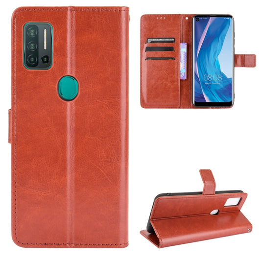 For Ulefone Note 11P Retro Crazy Horse Texture Horizontal Flip Leather Case with Holder & Card Slots & Photo Frame(Brown) - Ulefone Cases by buy2fix | Online Shopping UK | buy2fix