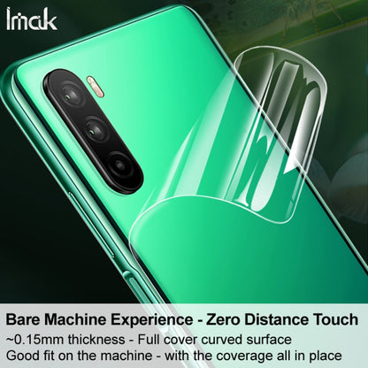 For OnePlus 9 2 PCS IMAK 0.15mm Curved Full Screen Protector Hydrogel Film Back Protector - OnePlus Tempered Glass by imak | Online Shopping UK | buy2fix