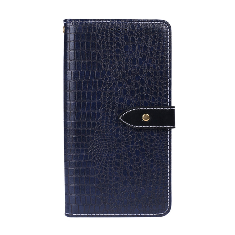 For Honor X20 SE idewei Crocodile Texture Horizontal Flip Leather Case with Holder & Card Slots & Wallet(Dark Blue) - Honor Cases by idewei | Online Shopping UK | buy2fix