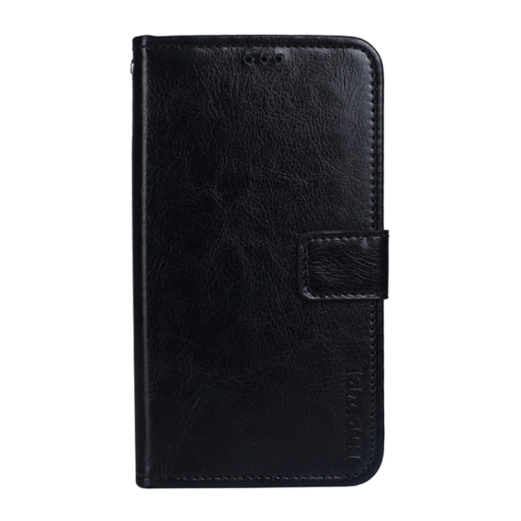 For Blackview A90 idewei Crazy Horse Texture Horizontal Flip Leather Case with Holder & Card Slots & Wallet(Black) - More Brand by idewei | Online Shopping UK | buy2fix