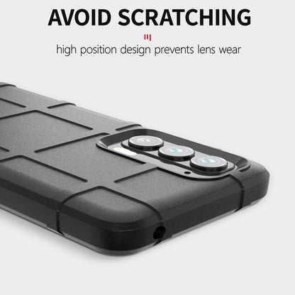 Full Coverage Shockproof TPU Case For Motorola Moto Edge 2021(Black) - Motorola Cases by buy2fix | Online Shopping UK | buy2fix