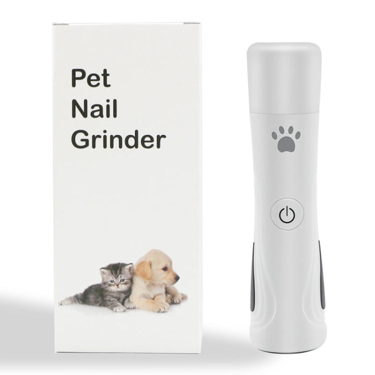 RC-306 Animal Nail Grinder USB Automatic Manicure(White) - Fingernail Trimmers by buy2fix | Online Shopping UK | buy2fix