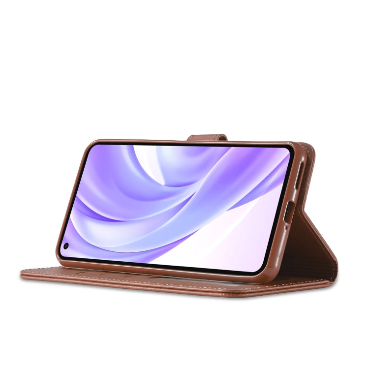 For Xiaomi Mi 11 LC.IMEEKE Calf Texture Horizontal Flip Leather Case with Holder & Card Slots & Wallet(Brown) - Xiaomi Cases by LC.IMEEKE | Online Shopping UK | buy2fix