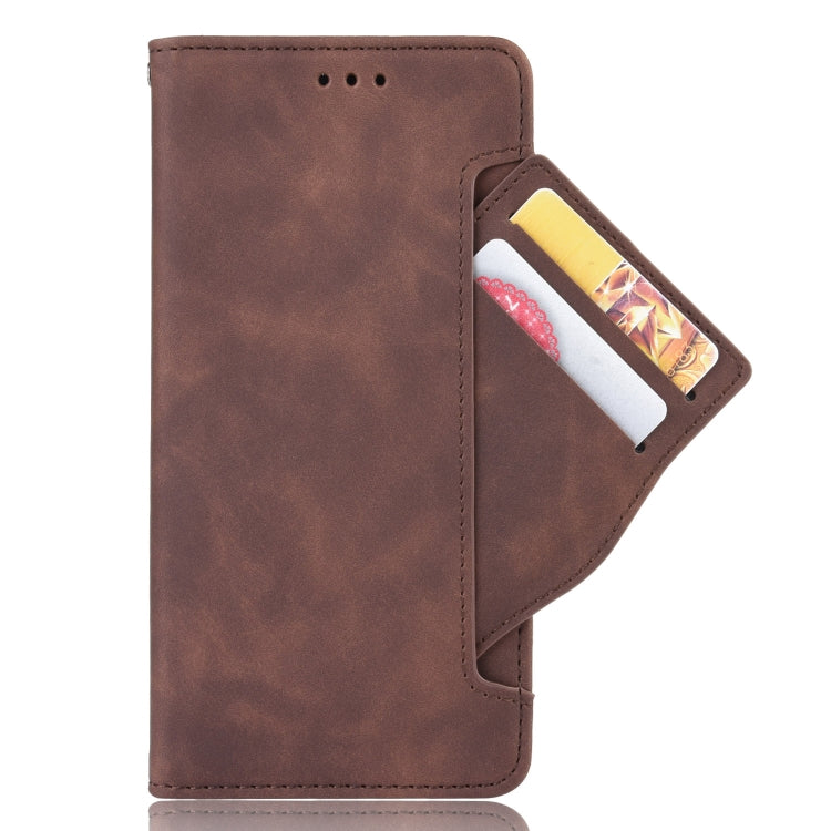 For Doogee S86 / S86 Pro Skin Feel Calf Pattern Horizontal Flip Leather Case with Holder & Card Slots & Photo Frame(Brown) - More Brand by buy2fix | Online Shopping UK | buy2fix