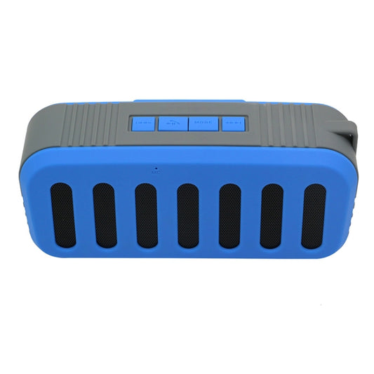 NewRixing NR-2013 TWS Car Exhaust Duct-shaped Bluetooth Speaker(Blue) - Desktop Speaker by NewRixing | Online Shopping UK | buy2fix