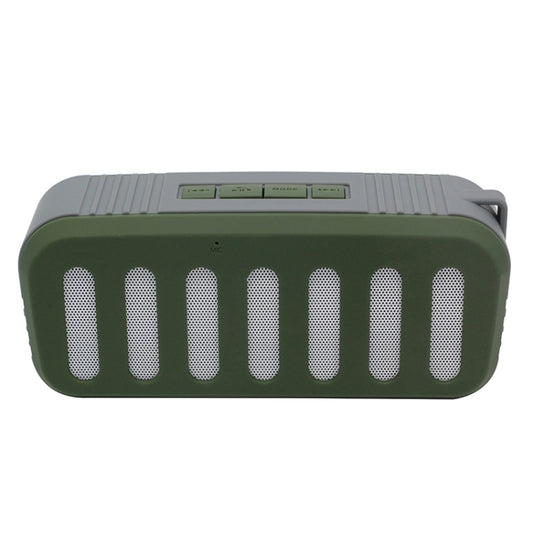 NewRixing NR-2013 TWS Car Exhaust Duct-shaped Bluetooth Speaker(Green) - Desktop Speaker by NewRixing | Online Shopping UK | buy2fix