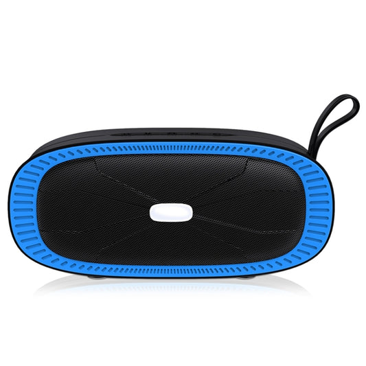 NewRixing NR-4022 TWS Two-color Bluetooth Speaker with Handle(Blue) - Desktop Speaker by NewRixing | Online Shopping UK | buy2fix