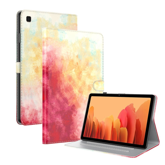 For Samsung Galaxy Tab A7 10.4 2020 T500 / T505 Voltage Watercolor Pattern Skin Feel Magnetic Horizontal Flip PU Leather Case with Holder & Card Slots & Photo Frame & Sleep / Wake-up Function(Spring Cherry) - Other Galaxy Tab PC by buy2fix | Online Shopping UK | buy2fix