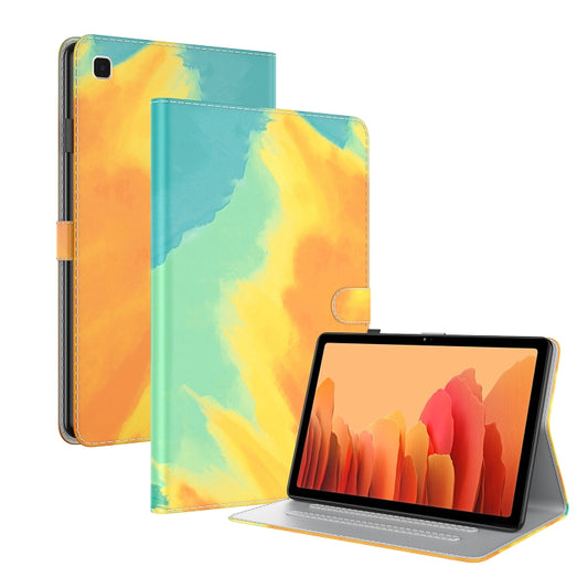 For Samsung Galaxy Tab A7 10.4 2020 T500 / T505 Voltage Watercolor Pattern Skin Feel Magnetic Horizontal Flip PU Leather Case with Holder & Card Slots & Photo Frame & Sleep / Wake-up Function(Autumn Leaves) - Other Galaxy Tab PC by buy2fix | Online Shopping UK | buy2fix