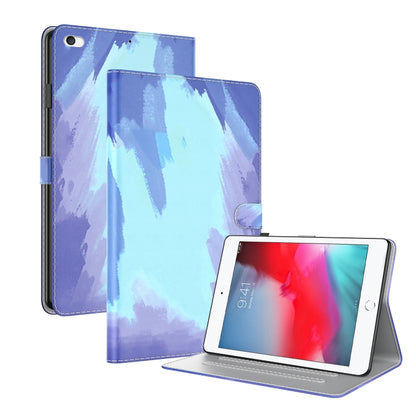 Watercolor Pattern Skin Feel Magnetic Horizontal Flip PU Leather Case with Holder & Card Slots & Photo Frame & Sleep / Wake-up Function For iPad mini 5 / 4 / 3 / 2 / 1(Winter Snow) - iPad mini (2019) / mini 5 Cases by buy2fix | Online Shopping UK | buy2fix