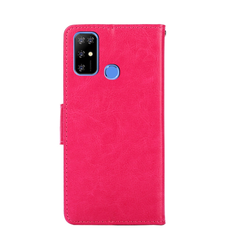 For Doogee X96 Pro Crystal Texture Horizontal Flip Leather Case with Holder & Card Slots & Wallet(Rose Red) - More Brand by buy2fix | Online Shopping UK | buy2fix