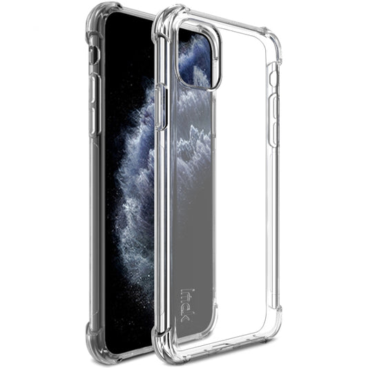 For iPhone 11 Pro Max IMAK All-inclusive Shockproof Airbag TPU Case, with Screen Protector(Transparent) - iPhone 11 Pro Max Cases by imak | Online Shopping UK | buy2fix