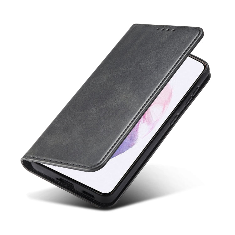 For Xiaomi Redmi 9 Calf Texture Magnetic Horizontal Flip Leather Case with Holder & Card Slots & Wallet(Black) - Xiaomi Cases by buy2fix | Online Shopping UK | buy2fix