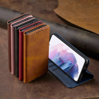 For Xiaomi Redmi Note 8 Calf Texture Magnetic Horizontal Flip Leather Case with Holder & Card Slots & Wallet(Brown) - Xiaomi Cases by buy2fix | Online Shopping UK | buy2fix