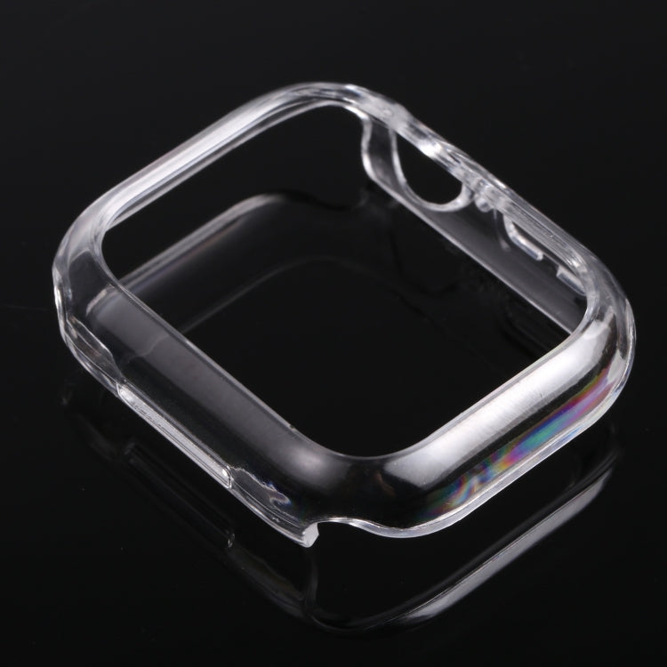 Shockproof PC Hollow Protective Case For Apple Watch Series 8 / 7 41mm(Transparent) - Watch Cases by buy2fix | Online Shopping UK | buy2fix