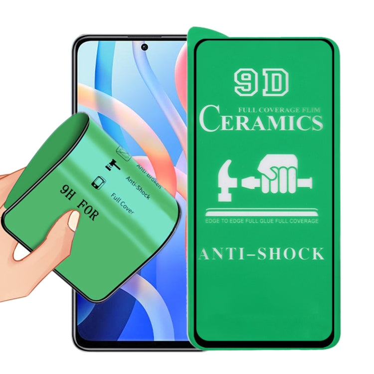 9D Full Screen Glue Ceramic Film For Xiaomi Redmi Note 11 4G International Version 6.43 inch -  by PINWUYO | Online Shopping UK | buy2fix