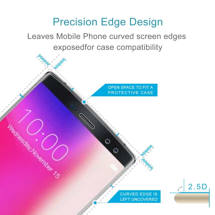 10 PCS 0.26mm 9H 2.5D Tempered Glass Film For Doogee BL12000 Pro - For Doogee by buy2fix | Online Shopping UK | buy2fix