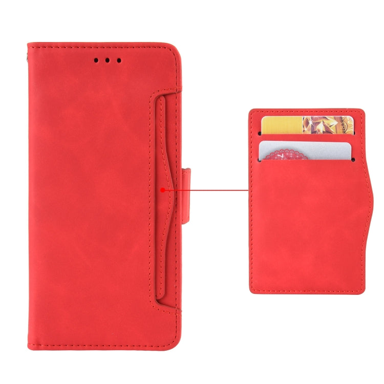 For Ulefone Armor X9 Skin Feel Calf Pattern Leather Phone Case(Red) - Ulefone Cases by buy2fix | Online Shopping UK | buy2fix