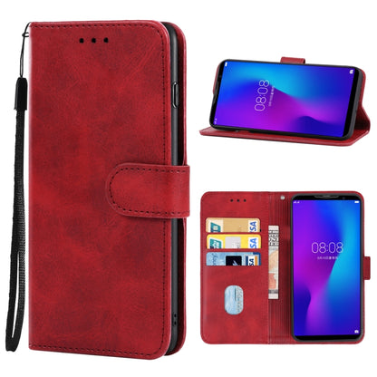 Leather Phone Case For DOOGEE N100(Red) - Doogee Cases by buy2fix | Online Shopping UK | buy2fix