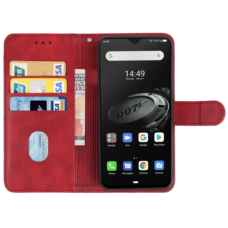 Leather Phone Case For Ulefone Armor 7E(Red) - Ulefone Cases by buy2fix | Online Shopping UK | buy2fix