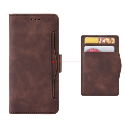 For Doogee S96 Pro Skin Feel Calf Pattern Leather Phone Case(Brown) - Doogee Cases by buy2fix | Online Shopping UK | buy2fix