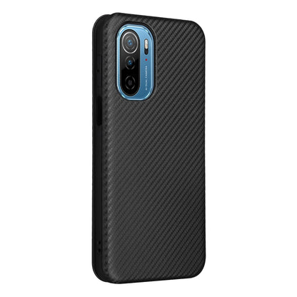 For Ulefone Note 13P Carbon Fiber Texture Horizontal Flip PU Phone Case(Black) - Ulefone Cases by buy2fix | Online Shopping UK | buy2fix