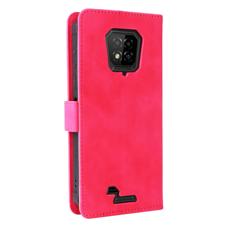 For Ulefone Armor 8 Skin Feel Magnetic Buckle Calf Texture Leather Phone Case(Rose Red) - Ulefone Cases by buy2fix | Online Shopping UK | buy2fix