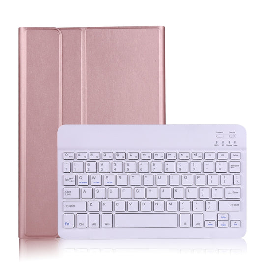A700 Ultra-thin Bluetooth Keyboard Leather Case For Samsung Galaxy Tab S8 11 inch SM-X700 / SM-X706(Rose Gold) - Samsung Keyboard by buy2fix | Online Shopping UK | buy2fix