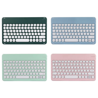 X4 Universal Round Keys Panel Spray Color Bluetooth Keyboard(Black) - Universal Keyboard by buy2fix | Online Shopping UK | buy2fix