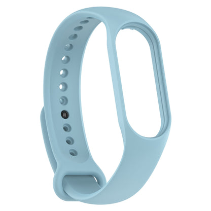 For Xiaomi Mi Band 7 / 7NFC / 6 / 6 NFC / 5 / 5 NFC / Amazfit Band 5 Official Silicone Watch Band(Official Blue) - Watch Bands by buy2fix | Online Shopping UK | buy2fix