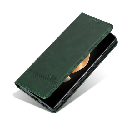 For vivo X100 Ultra AZNS Magnetic Calf Texture Leather Phone Case(Dark Green) - vivo Cases by AZNS | Online Shopping UK | buy2fix