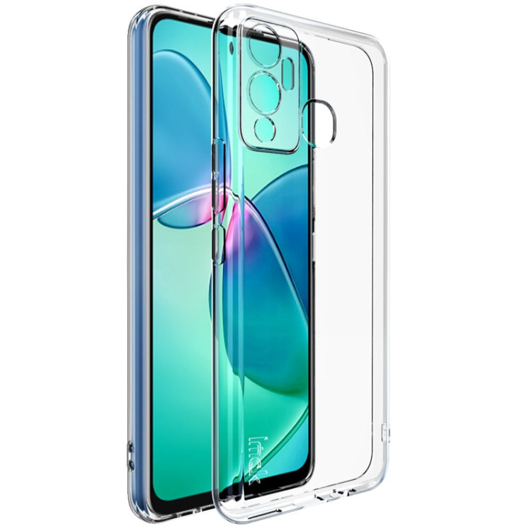 For Infinix Hot 12 Play IMAK UX-5 Series Shockproof TPU Phone Case(Transparent) - Infinix Cases by imak | Online Shopping UK | buy2fix