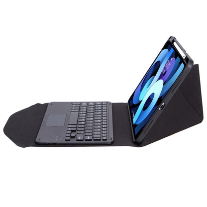 Z11B-A Pen Slot Touchpad Bluetooth Keyboard Leather Tablet Case For iPad Pro 11 2021/2020/2018(Black) - For iPad Pro by buy2fix | Online Shopping UK | buy2fix