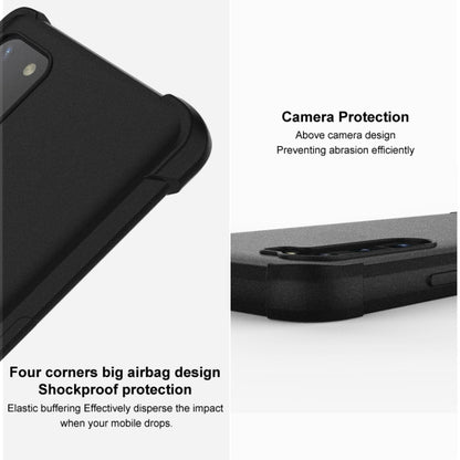 For Nokia G11/G21 IMAK All-inclusive Shockproof Airbag TPU Case (Matte Black) - Nokia Cases by imak | Online Shopping UK | buy2fix