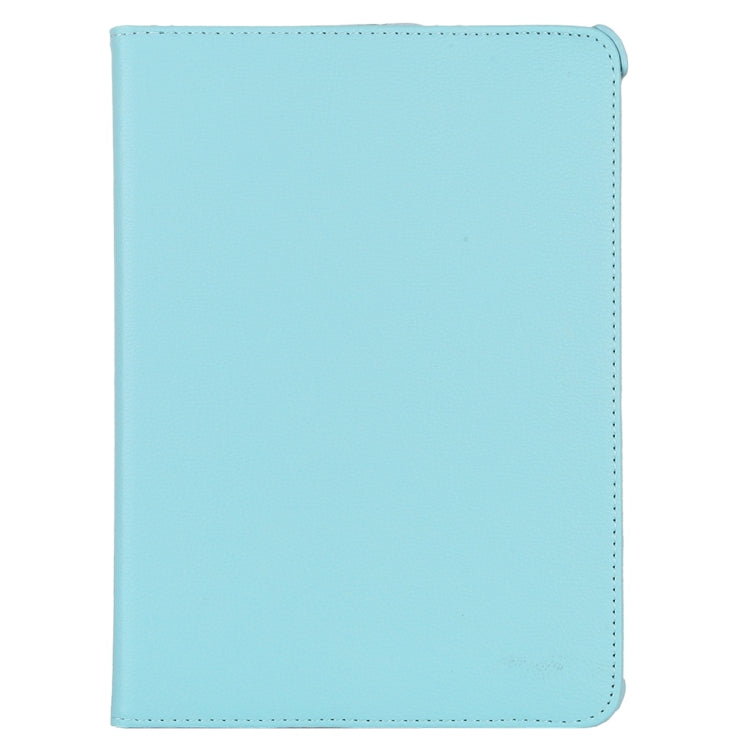 For iPad Air 13 2024 / iPad Pro 12.9 2022 / 2021 / 2020 Litchi Texture Horizontal Flip 360 Degrees Rotation Leather Tablet Case with Holder(Light Blue) - iPad Pro 12.9 (2022/2021) Cases by buy2fix | Online Shopping UK | buy2fix