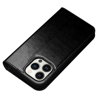 For iPhone 14 Pro QIALINO Horizontal Flip Leather Phone Case(Black) - iPhone 14 Pro Cases by QIALINO | Online Shopping UK | buy2fix