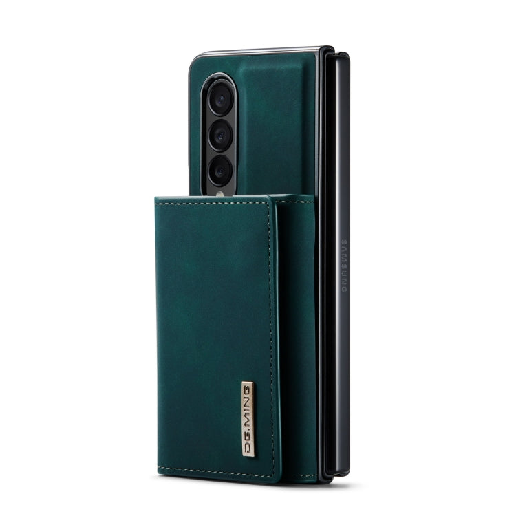 For Samsung Galaxy Z Fold4 DG.MING M1 Series 3-Fold Multi Card Wallet  Phone Case(Green) - Galaxy Z Fold4 5G Cases by DG.MING | Online Shopping UK | buy2fix