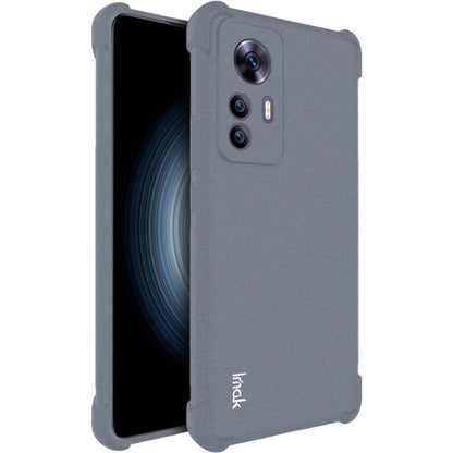 For Xiaomi Redmi K50 / 12T Ultra imak All-inclusive Shockproof Airbag TPU Phone Case(Matte Grey) - Xiaomi Cases by imak | Online Shopping UK | buy2fix