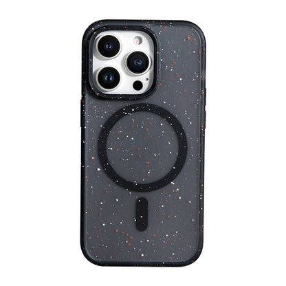 For iPhone 14 Pro ROCK Guard Ink Splash MagSafe Phone Case(Black) - iPhone 14 Pro Cases by ROCK | Online Shopping UK | buy2fix