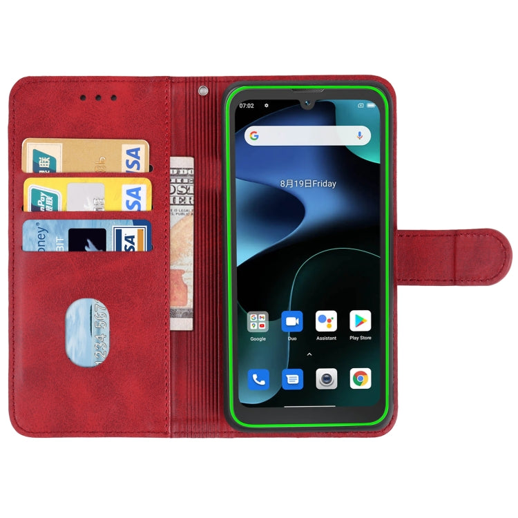 For Blackview BV5200 Leather Phone Case(Red) - More Brand by buy2fix | Online Shopping UK | buy2fix