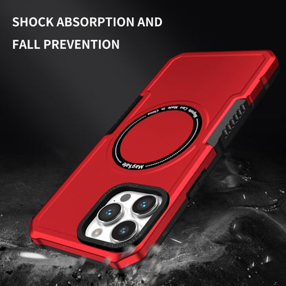 For iPhone 11 Pro Max MagSafe Shockproof Armor Phone Case(Red) - iPhone 11 Pro Max Cases by buy2fix | Online Shopping UK | buy2fix