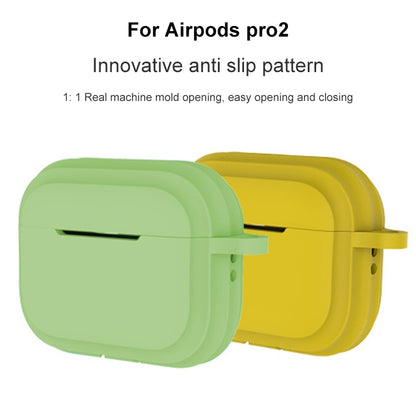 For AirPods Pro 2 Striped Shockproof Earphone Case(Midnight Blue) - For AirPods Pro 2 by buy2fix | Online Shopping UK | buy2fix