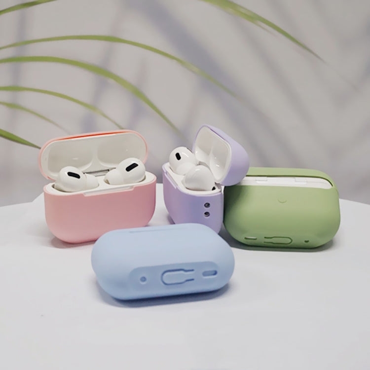 For AirPods Pro 2 Spliting Silicone Protective Case(White) - For AirPods Pro 2 by buy2fix | Online Shopping UK | buy2fix