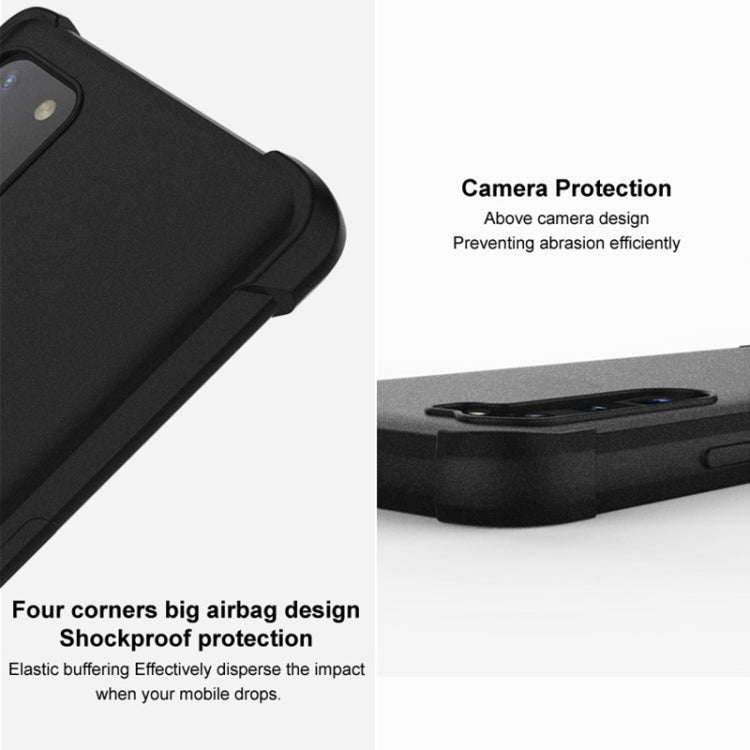 For Xiaomi 13 Pro 5G imak Shockproof Airbag TPU Phone Case(Matte Black) - 13 Pro Cases by imak | Online Shopping UK | buy2fix