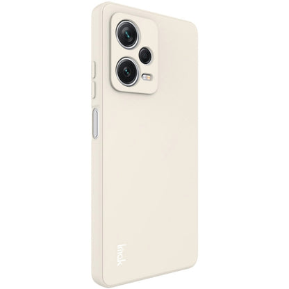 For Xiaomi Redmi Note 12 Pro+ 5G China / India IMAK UC-4 Series Straight Edge TPU Soft Phone Case(White) - Xiaomi Cases by imak | Online Shopping UK | buy2fix